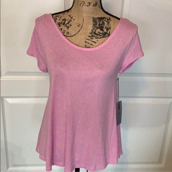 Jennifer Lopez Pink Relaxed Short Sleeve T-Shirt NWT - Picture 2 of 6